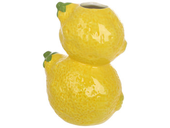 Ваза фарфоровая Lemon, 10х8,5х14см
