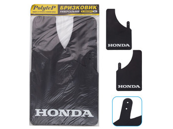Брызговики универсальные резиновые Sport Master XL 230х375 HONDA, 2шт