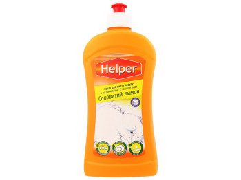 Средство для мытья посуды Helper Сочный лимон 500мл