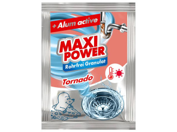 Засіб для чищення труб Maxi Power з теплою водою, 80г