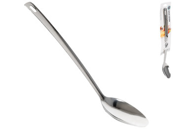 Ложка кухонная Steel из нержавеющей стали, 34×6,5 см