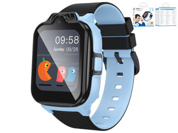 Детские смарт-часы Hoco Y104 4G GPS, синий