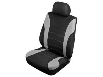 Набор чехлов VSC-38260P-11 "Polyester" полный комплект (цена за набор 11шт) черно-серый