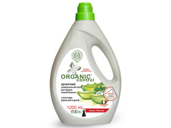 Органічний універ. засіб для прання темн. білизни "Organic control" "Ідеальний чорний" 1200мл