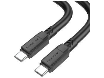 Кабель USB Borofone BX81 60W Type-C to Type-C Колір Чорний