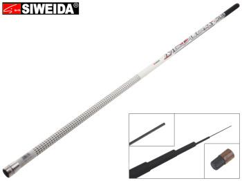 Вудка Siweida "Medusa" карбон IM7, без кілець, 5-секційна 5м 5-25г