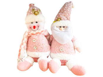 Фігура новорічна Santa Snowman, 31см