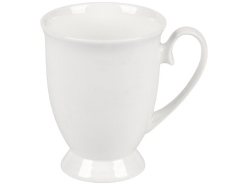Чашка Pure white, порцеляна, 350мл, колір білий