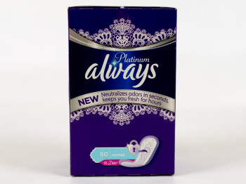 Прокладки ежедневные Always "Platinum Collection Deo Normal Duo" 50шт