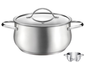 Каструля з кришкою Harmony, 24см, 5л, 06566