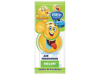 Освежитель воздуха Fresh Way "SMILES DRY" сухой листик Melon