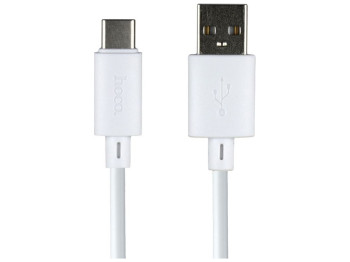 Кабель USB Hoco X88 Gratified Type C 3A Колір Білий