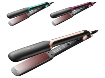 Плойка-випрямляч Sokany, 30Вт, керамічні пластини, до 220°C, колір чорний