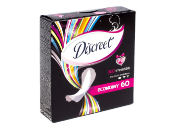 Прокладки ежедневные Discreet "Deo Irresistible Multiform" (цена за уп. 60шт)