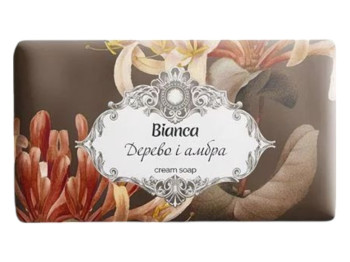 Твердое мыло Bianca дерево и амбра, 200 г