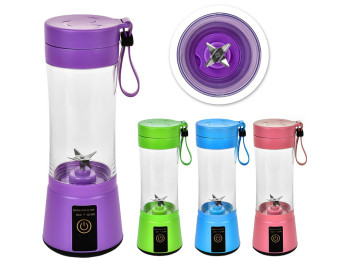 Бутылка-блендер портативная USB, 380мл
