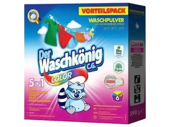 Порошок для прання Waschkonig Color, 390г