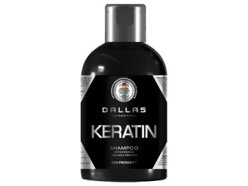 Шампунь для волосся Dalas Keratin з кератином і молочним протеїном 500мл