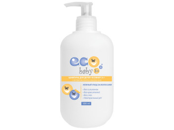 Шампунь для дітей Acme "EcoBaby 3 +" з екстрактом бавовни і маслом льону 500мл