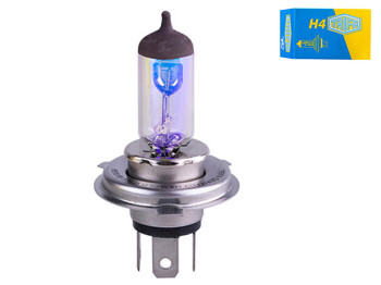 Лампа автомобільна галогенна для фари Trifa H4, 12V, 60 - 55W gold, цоколь P43t (91661)