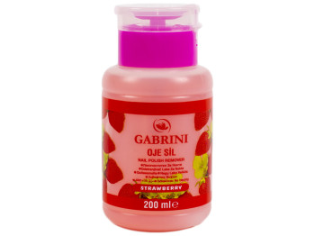 Смывка для ногтей GABRINI Strawberry 200 мл