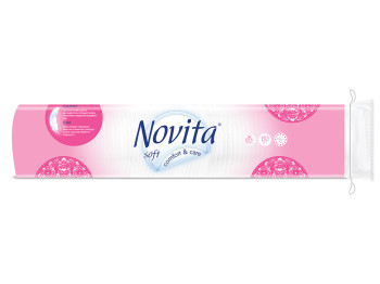 Ватні диски Novita soft косметичні 150шт