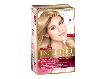 Краска для волос "Excellence Creme" повышенной устойчивости, оттенок 8.13