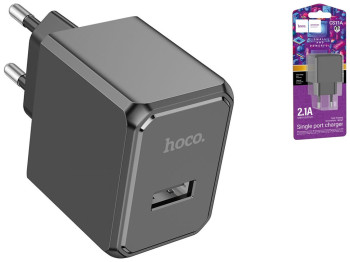 Сетевое Зарядное Устройство Hoco CS11A 1USB 2.1A Цвет Черный