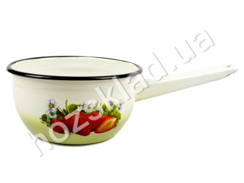 Ковш Idilia "Клубника" на салатовом 1,5л