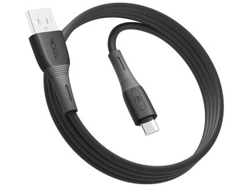 Кабель USB Ridea RC-M123 Spring Type-C 3A Цвет Чёрный