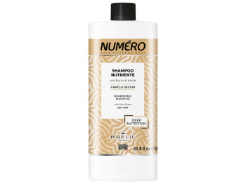 Поживний шампунь Brelil Numero Deep Nutrition з олією ши та авокадо, 1л