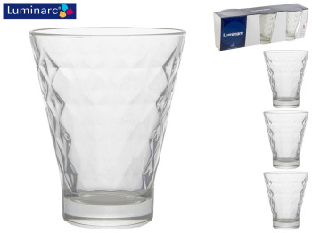 Набор стаканов Luminarc Shetland Diamond низких 300мл (цена за набор 3шт) 32273
