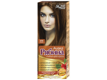 Крем-фарба Acme-color "Горобина Avena" Мокко тон 470
