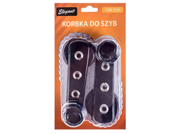 Ручки оконные ELEGANT черные (набор 2шт)