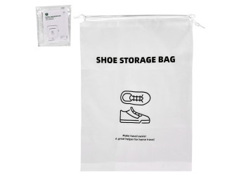Сумка-органайзер для хранения обуви, ПЭВА, белая, 32×43см