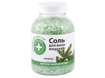 Сіль для ванн "Домашній доктор" хвойна 1000г