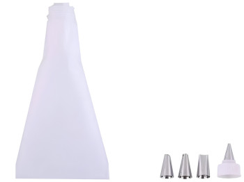 Кондитерский мешок, 4 насадки