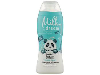 Крем-пена для ванны детская Milky Dream Голубая Панда с экстрактом банана и протеинами молока 300мл