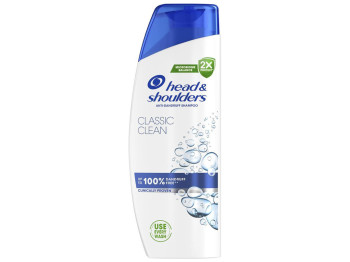 Шампунь Head & Shoulders Основний догляд, 2-в-1, проти лупи, 250мл