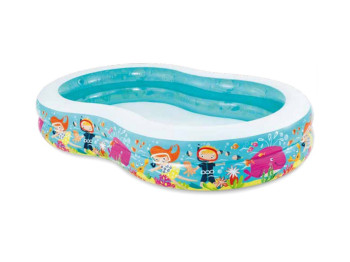 Бассейн детский надувной Райская лагуна. Intex 56490