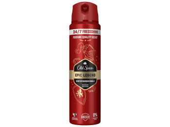 Антиперспірант Old Spice Epic Legend, 150 мл без солей алюмінію, не залишає слідів