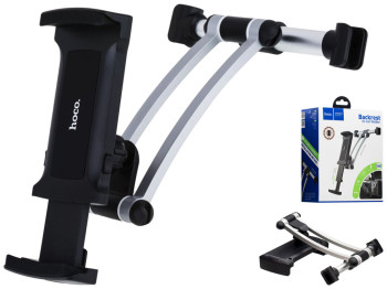 Автодержатель Hoco CA62, Стальной-Чёрный