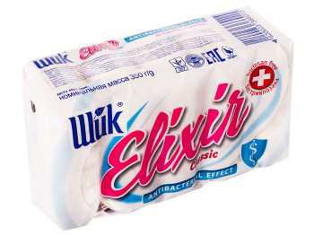Мило туалетне тверде ШИК Elixir Antibacterial "Classic" упаковка (ціна за 5шт по 70г)