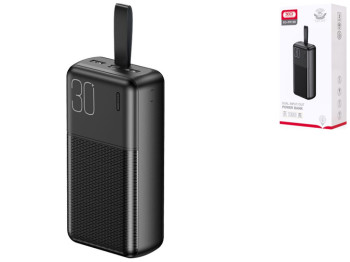 Power Bank XO PR199 Light Display 30000 mAh Цвет Черный