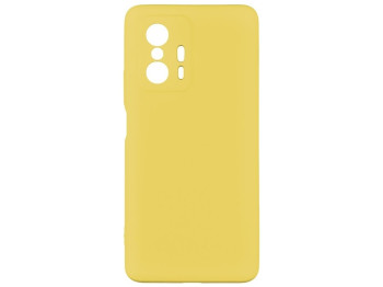 Чехол Full Case No Logo with frame для Xiaomi 11T Pro Цвет 04, Yellow