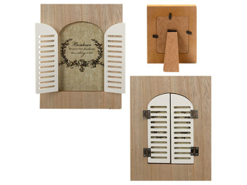 Фоторамка подвесная Ставни (цена за набор 2шт) 21x16см