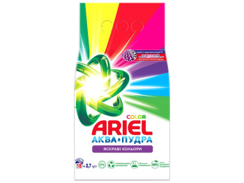 Стиральный порошок Ariel Аква-Пудра Color, 2,7кг