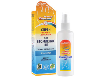 Спрей для уставших ног Доктор Биокон Быстрая помощь флакон 100мл