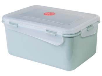 Контейнер универсальный Фиеста прямоугольный, 1,5л (цвет полынь прозрачный) 168042