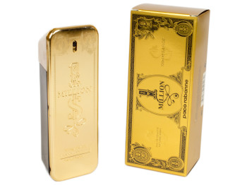 Туалетна вода (ліц.) чоловіча Paco Rabanne "1 Million $" Eau De Toilette 100мл